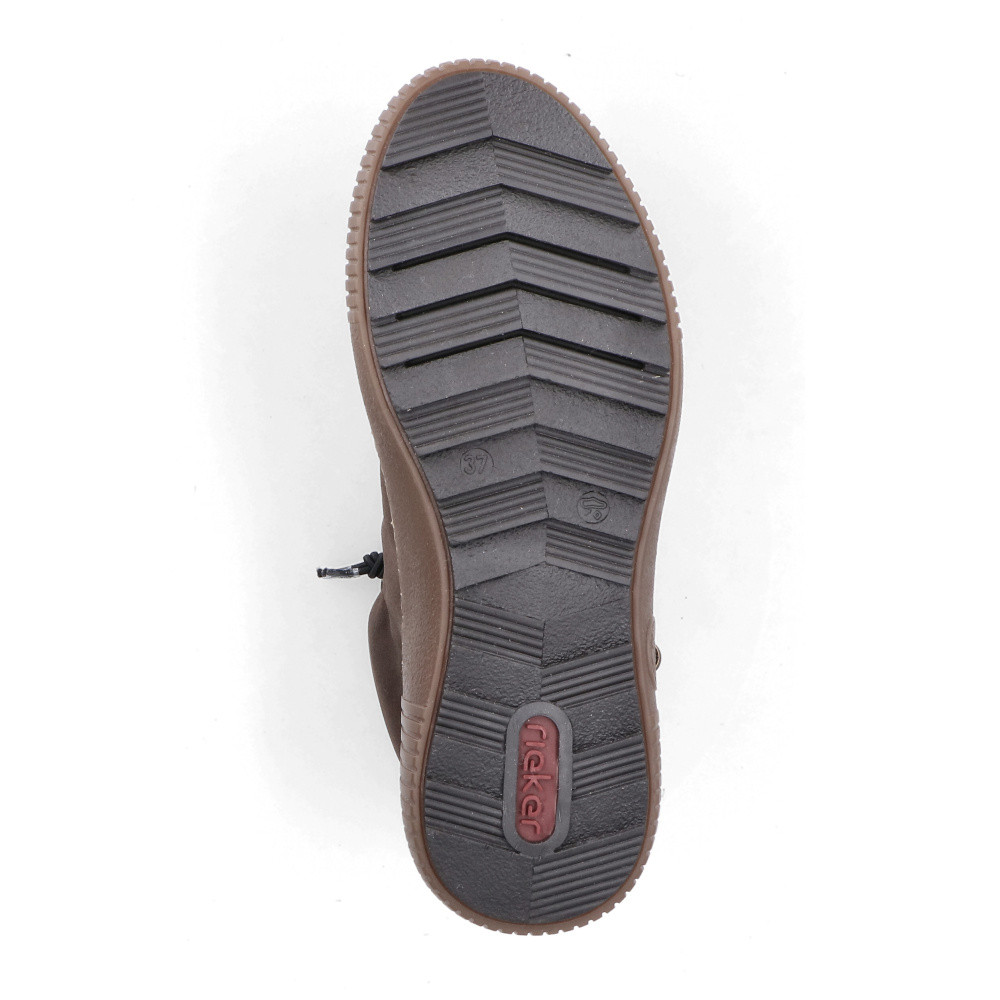 detail Dámská kotníková obuv RIEKER Z6660-25 hnědá W5