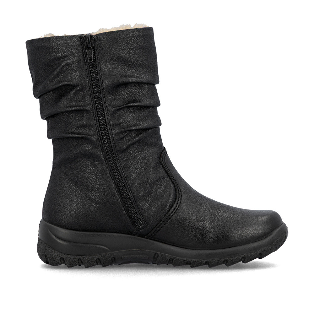 detail Dámská kotníková obuv RIEKER Z7171-02 černá W5