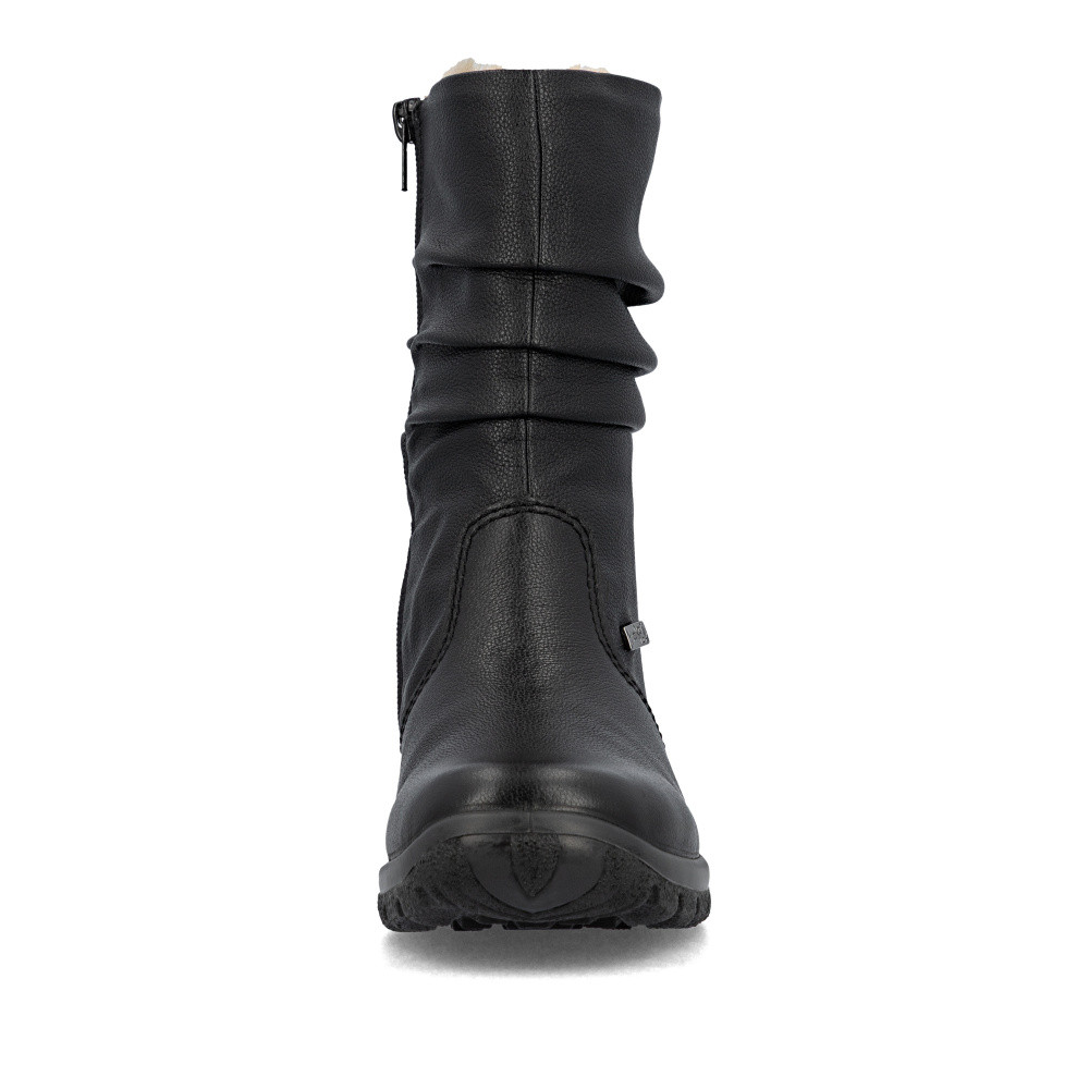 detail Dámská kotníková obuv RIEKER Z7171-02 černá W5