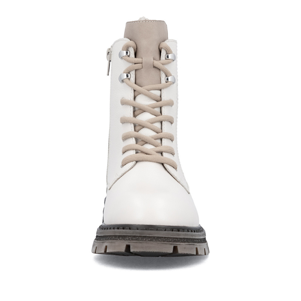 detail Dámská kotníková obuv RIEKER Z9806-80 béžová W5