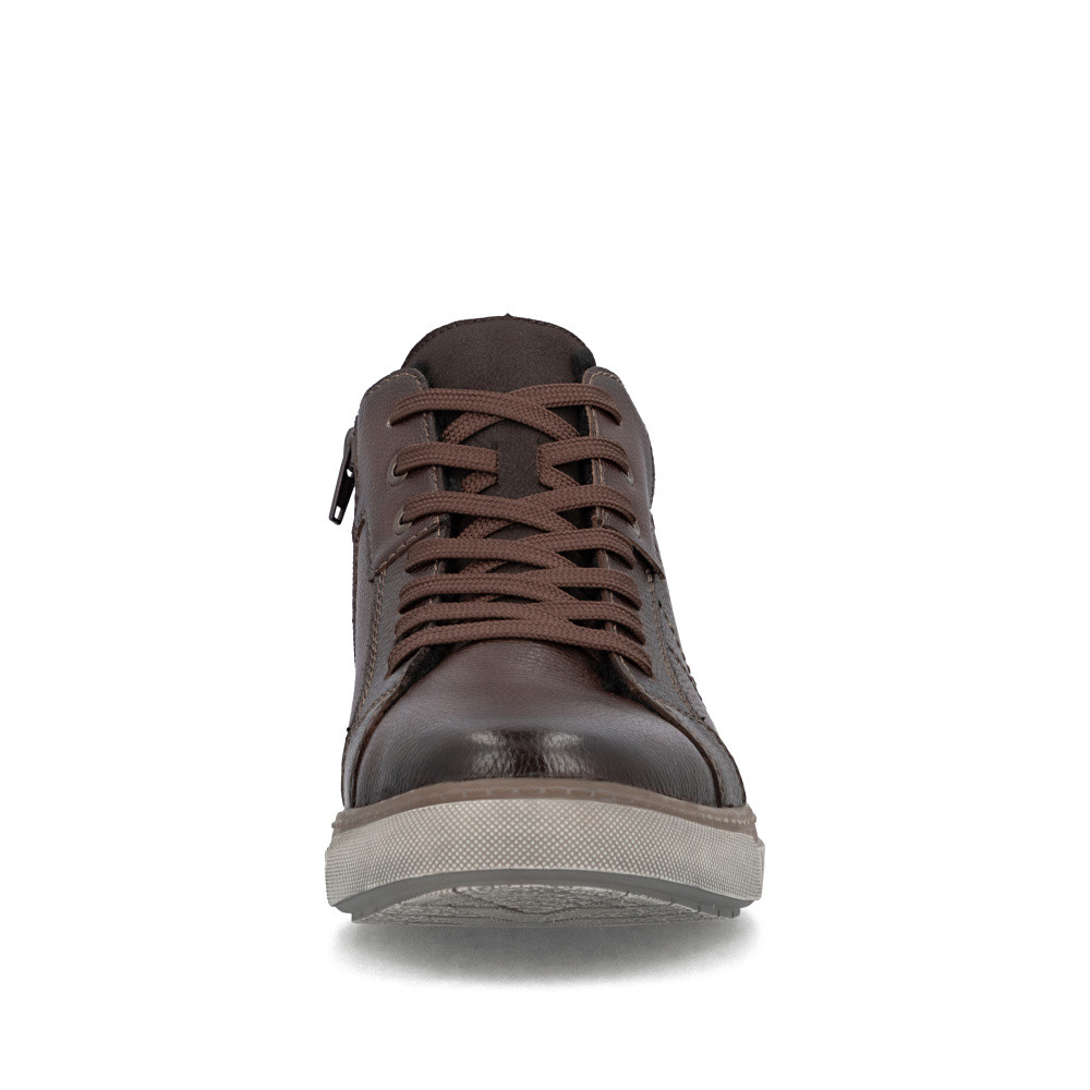 detail Pánská kotníková obuv RIEKER 17905-25 hnědá W5