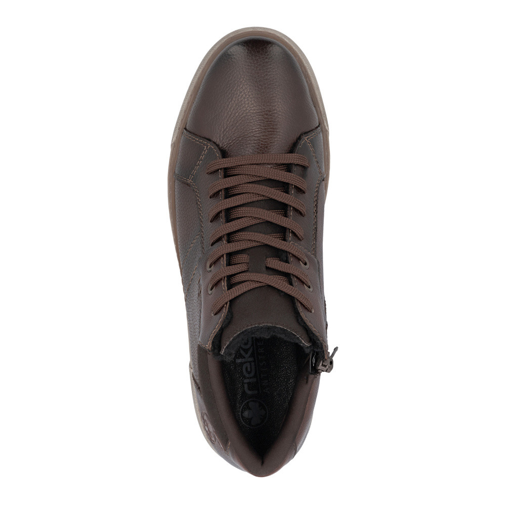 detail Pánská kotníková obuv RIEKER 17905-25 hnědá W5