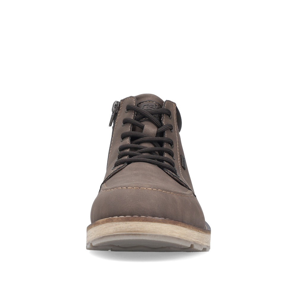 detail Pánská kotníková obuv RIEKER 30018-25 hnědá W5