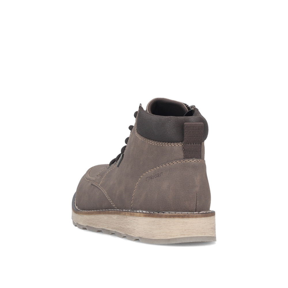 detail Pánská kotníková obuv RIEKER 30018-25 hnědá W5