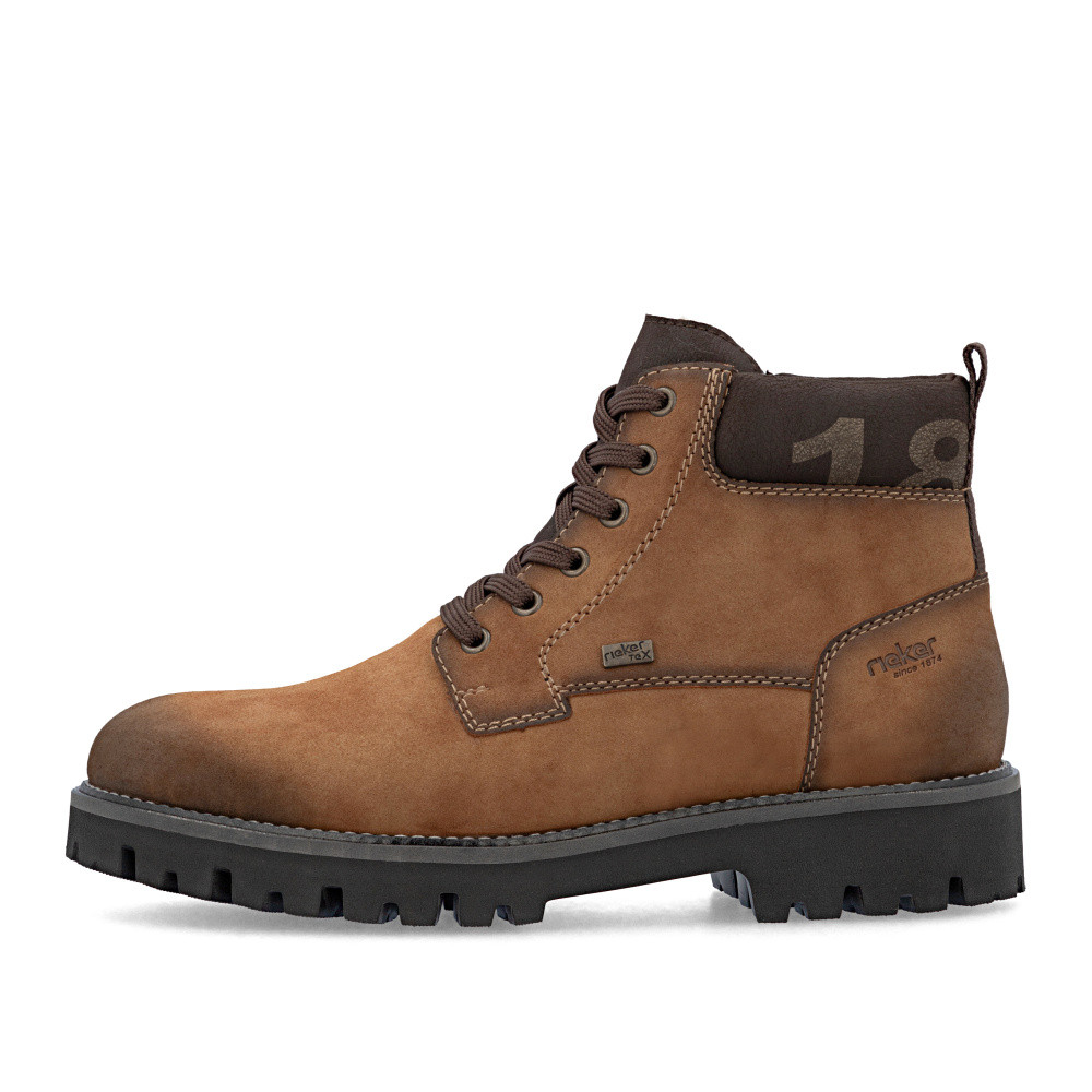 detail Pánská kotníková obuv RIEKER 30440-24   BROWN   H/W5