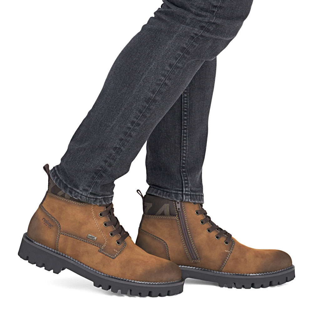 detail Pánská kotníková obuv RIEKER 30440-24   BROWN   H/W5