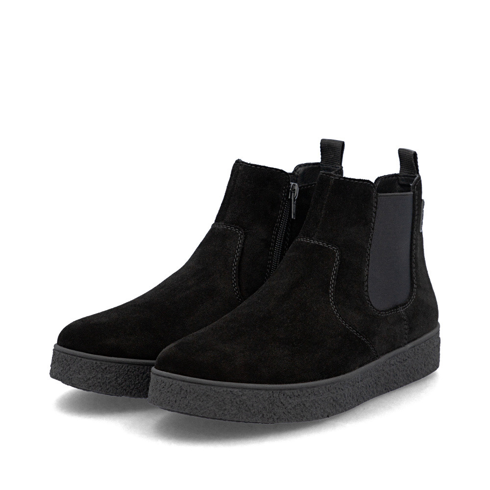 detail Pánská kotníková obuv RIEKER 31050-02 černá W5