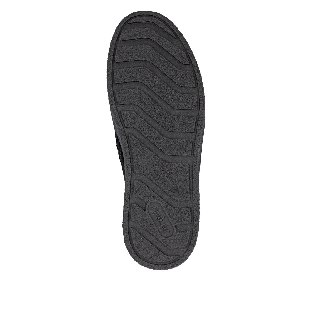 detail Pánská kotníková obuv RIEKER 31050-02 černá W5