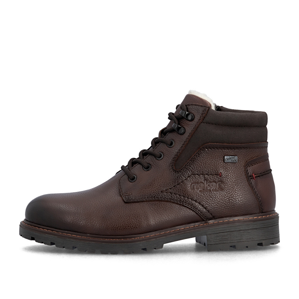 detail Pánská kotníková obuv RIEKER 32008-25 hnědá W5