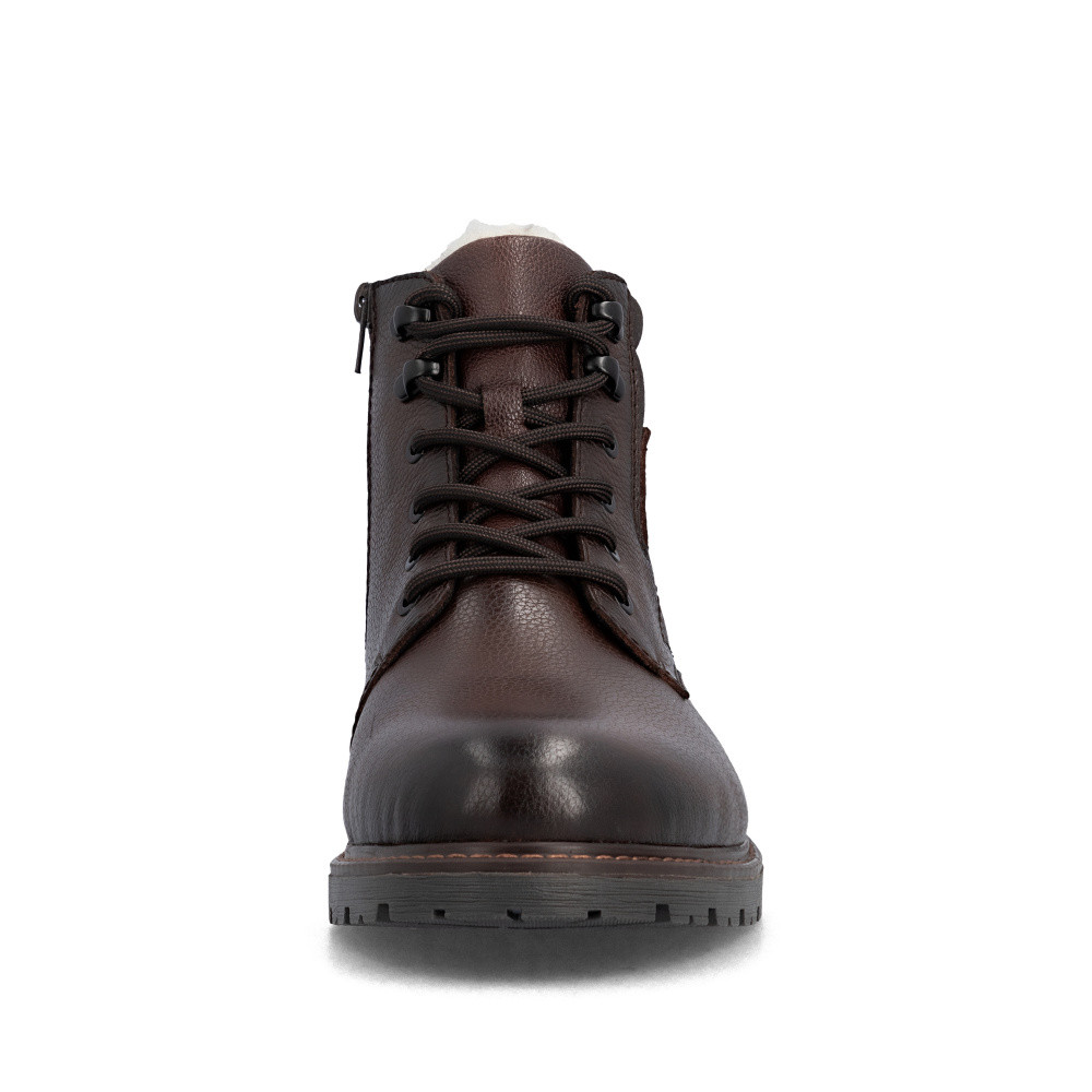 detail Pánská kotníková obuv RIEKER 32008-25 hnědá W5