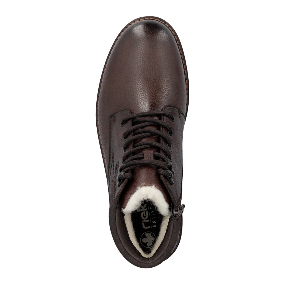 detail Pánská kotníková obuv RIEKER 32008-25 hnědá W5