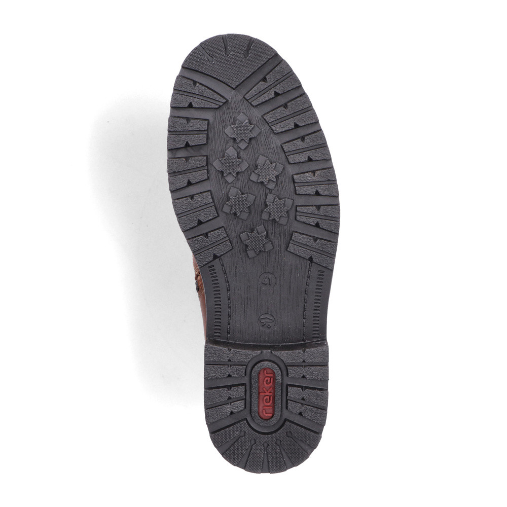 detail Pánska členková obuv RIEKER 32052-24 hnedá W5