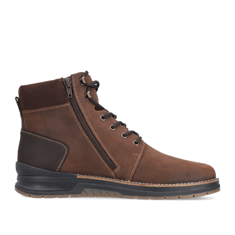 detail Pánská kotníková obuv RIEKER 32312-25 hnědá W5