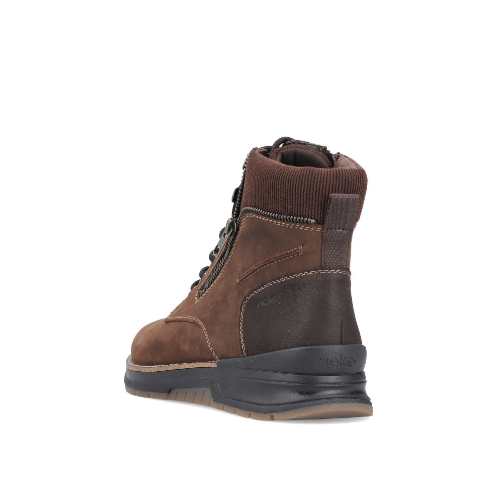 detail Pánská kotníková obuv RIEKER 32312-25 hnědá W5