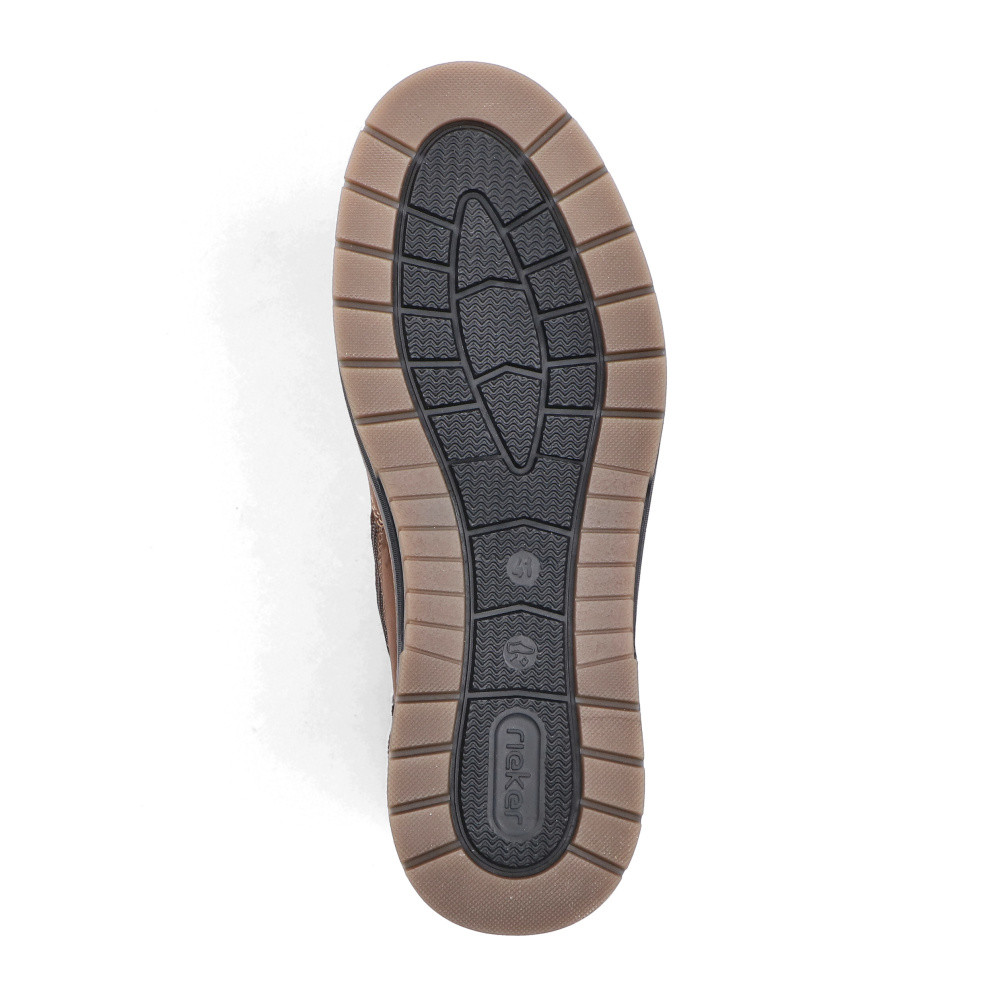 detail Pánská kotníková obuv RIEKER 32312-25 hnědá W5