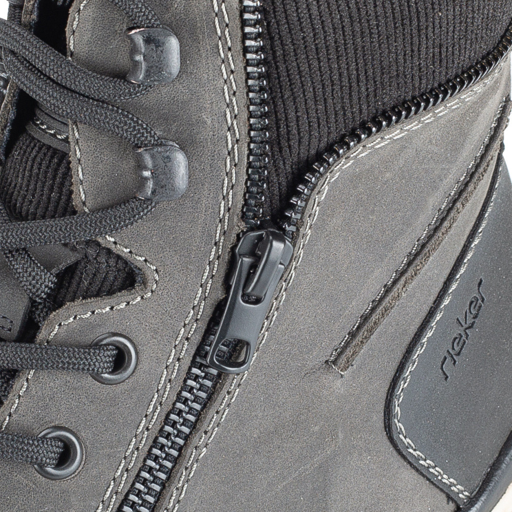 detail Pánská kotníková obuv RIEKER 32312-42 šedá W5