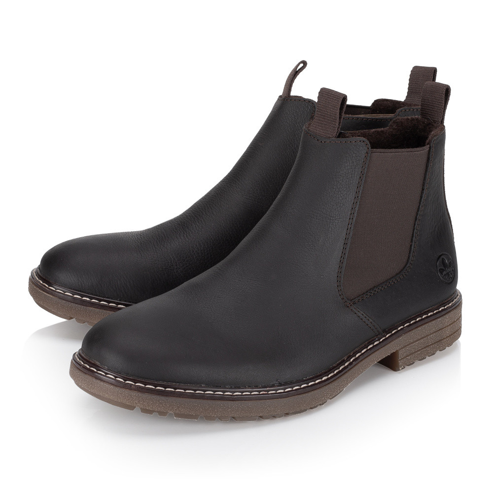 detail Pánská kotníková obuv RIEKER 33180-27 hnědá W5