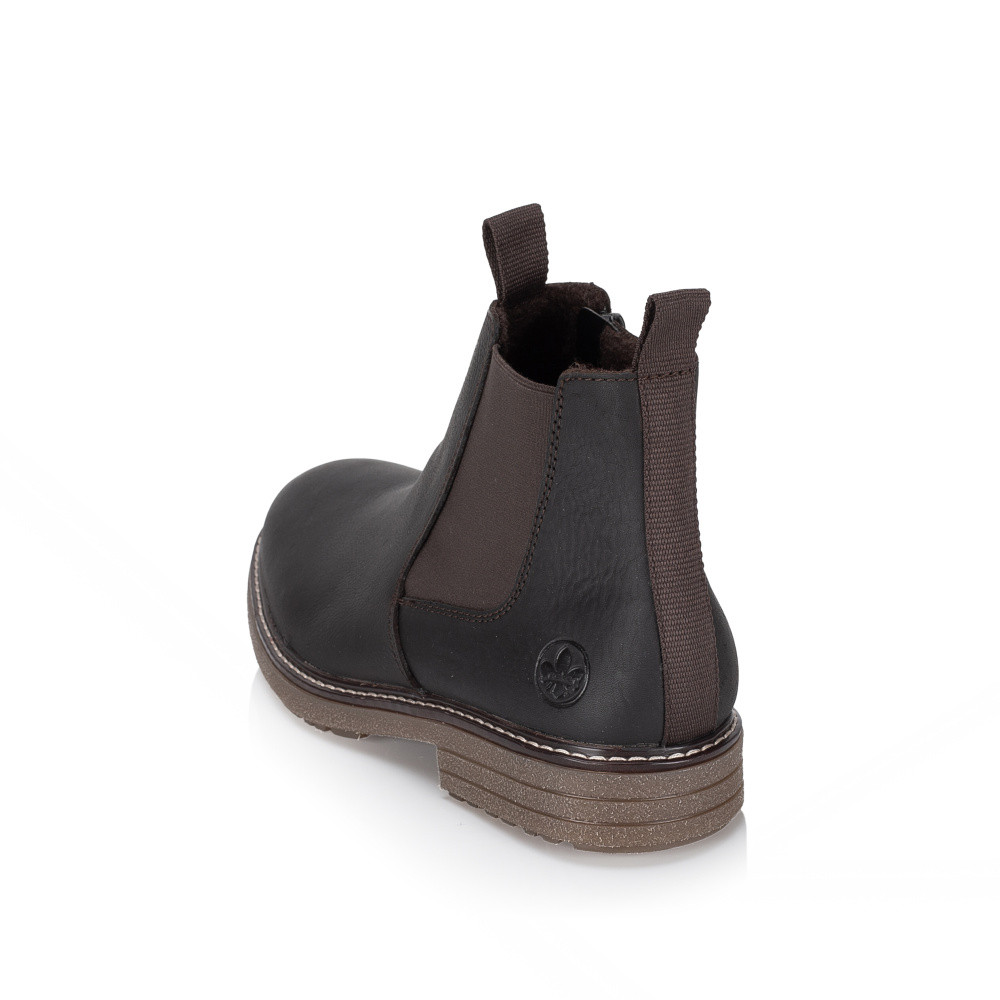 detail Pánská kotníková obuv RIEKER 33180-27 hnědá W5