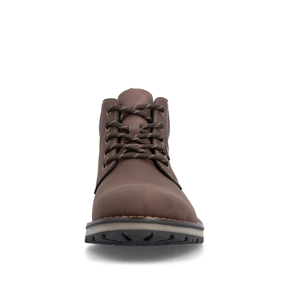 detail Pánská kotníková obuv RIEKER 38419-22 hnědá W5