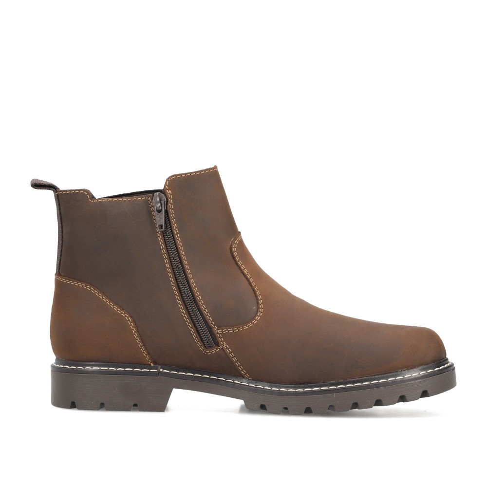 detail Pánská kotníková obuv RIEKER 39851-22 hnědá W5