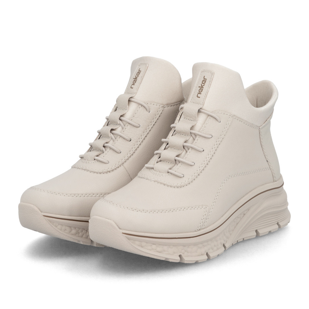 detail Dámska členková obuv RIEKER 48058-60 béžová W5