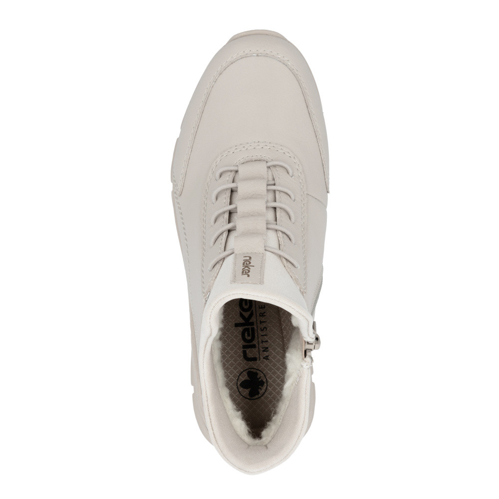 detail Dámska členková obuv RIEKER 48058-60 béžová W5