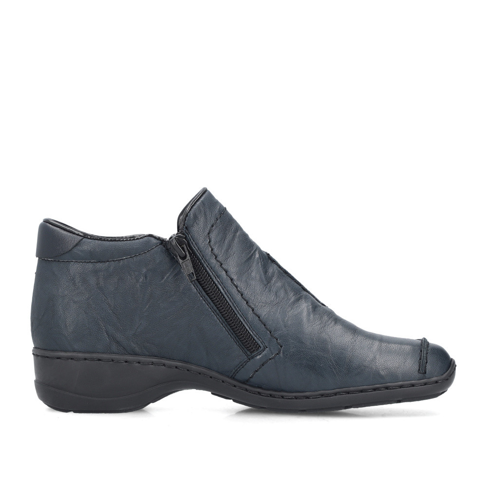 detail Dámská kotníková obuv RIEKER 58386-14 modrá W5