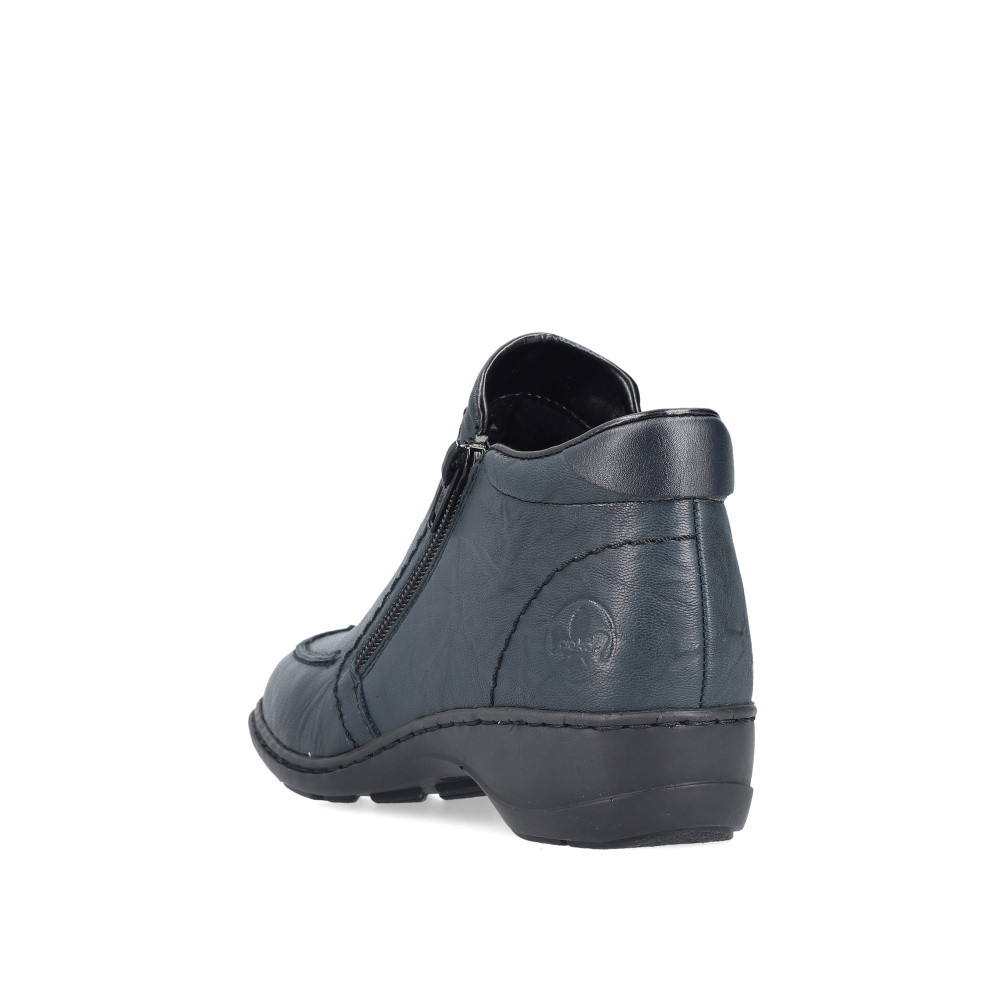 detail Dámská kotníková obuv RIEKER 58386-14 modrá W5