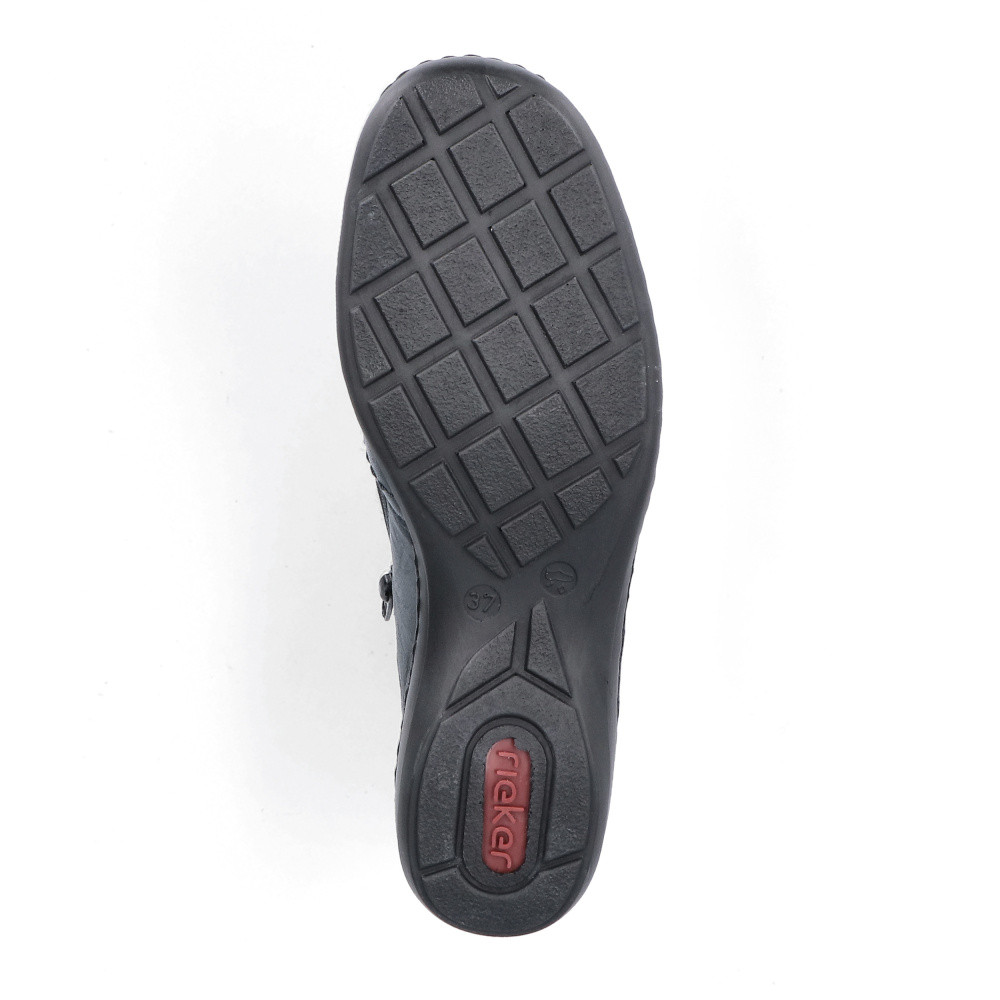 detail Dámská kotníková obuv RIEKER 58386-14 modrá W5