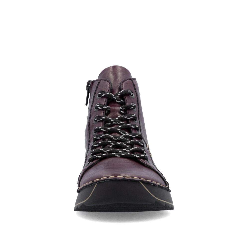 detail Dámská kotníková obuv RIEKER 71510-30 fialová W5