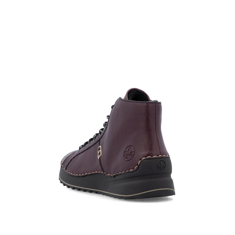 detail Dámská kotníková obuv RIEKER 71510-30 fialová W5