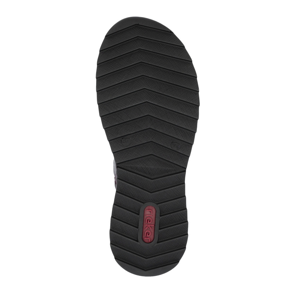 detail Dámská kotníková obuv RIEKER 71510-30 fialová W5