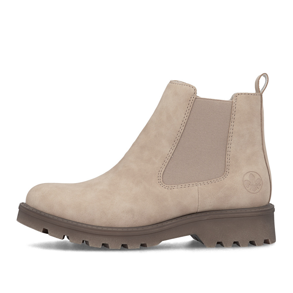 detail Dámská kotníková obuv RIEKER 73250-61 béžová W5