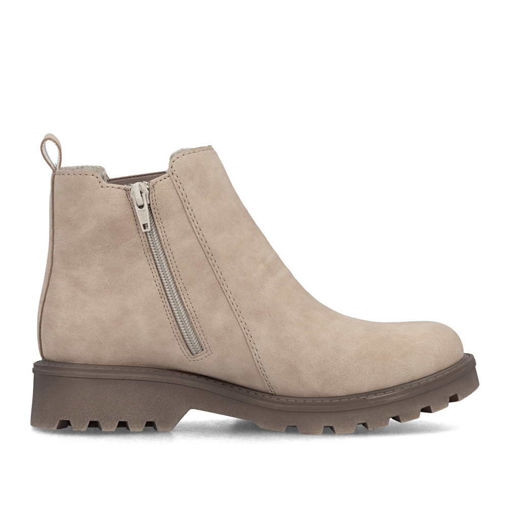 detail Dámská kotníková obuv RIEKER 73250-61 béžová W5