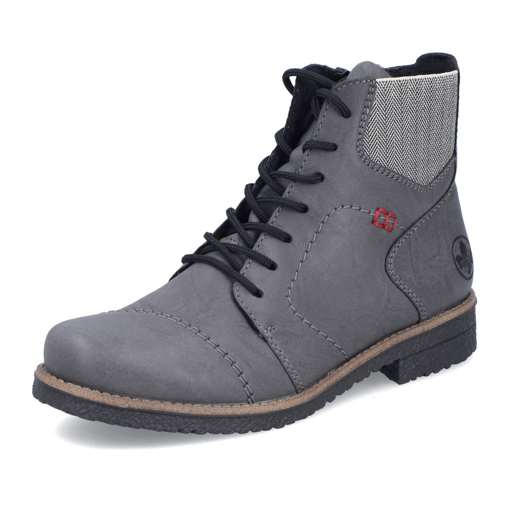 detail Dámská kotníková obuv RIEKER 73522-45 šedá W5