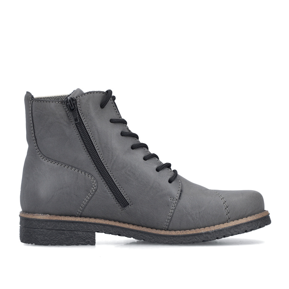 detail Dámská kotníková obuv RIEKER 73522-45 šedá W5
