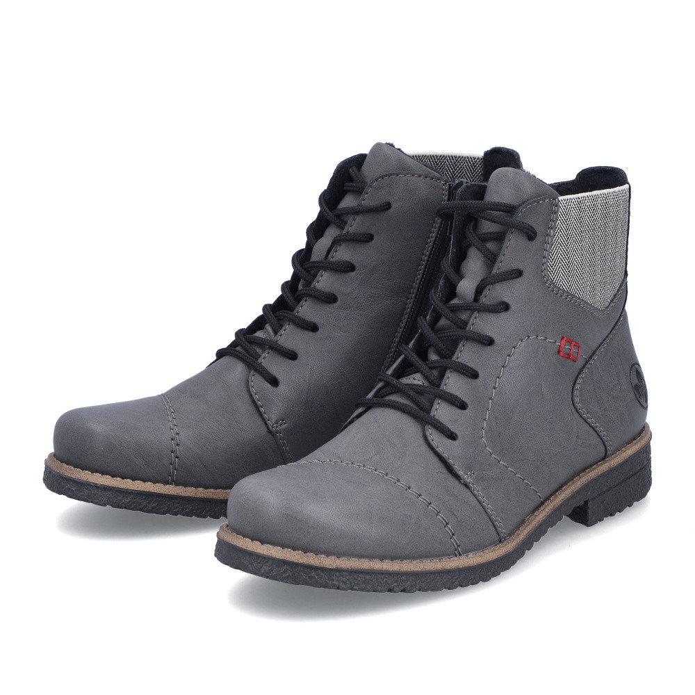 detail Dámská kotníková obuv RIEKER 73522-45 šedá W5