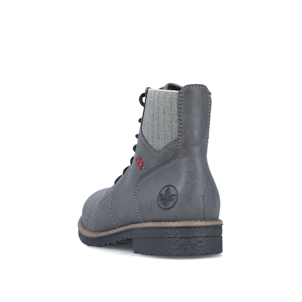 detail Dámská kotníková obuv RIEKER 73522-45 šedá W5