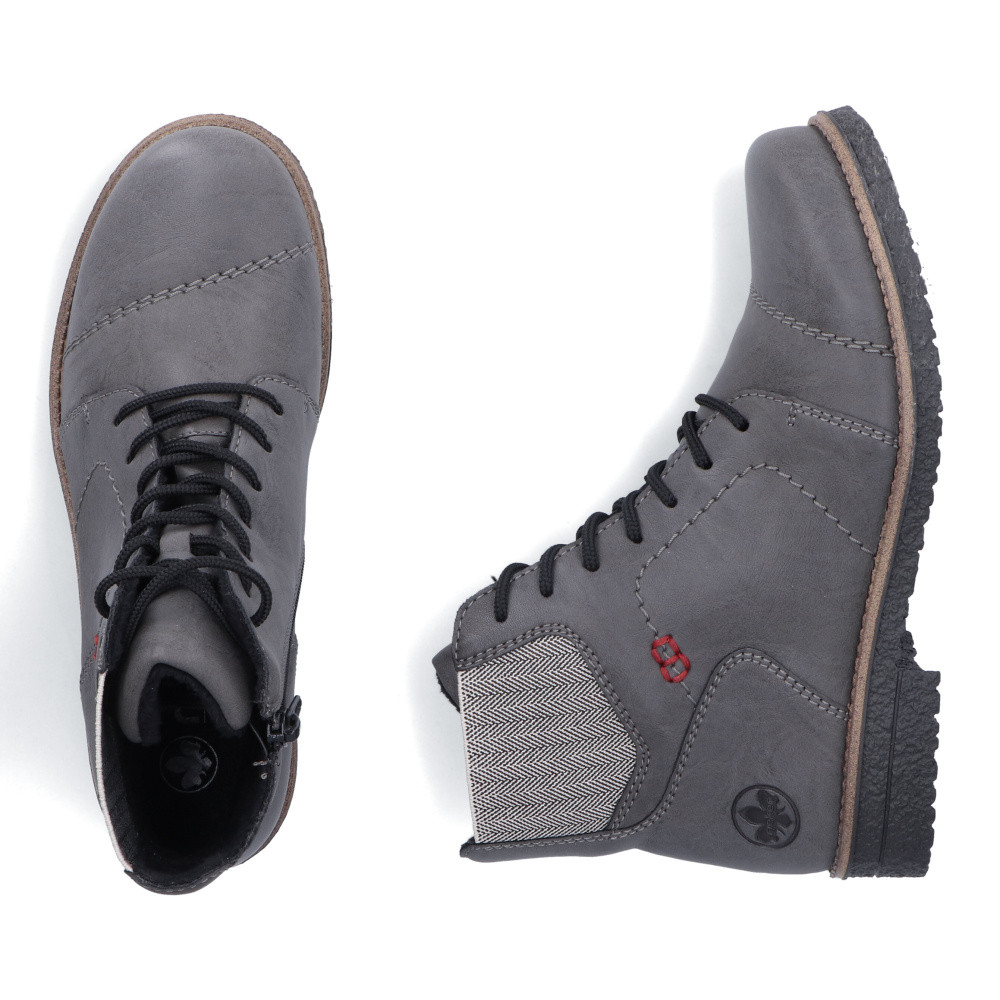 detail Dámská kotníková obuv RIEKER 73522-45 šedá W5