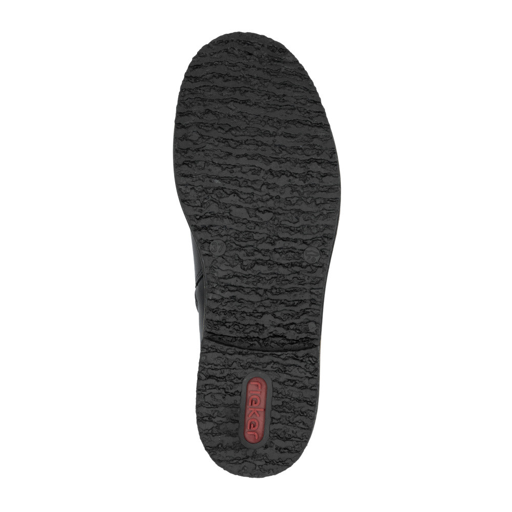 detail Dámská kotníková obuv RIEKER 73557-01 černá W5