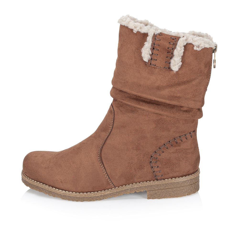 detail Dámská kotníková obuv RIEKER 73562-24 hnědá W5