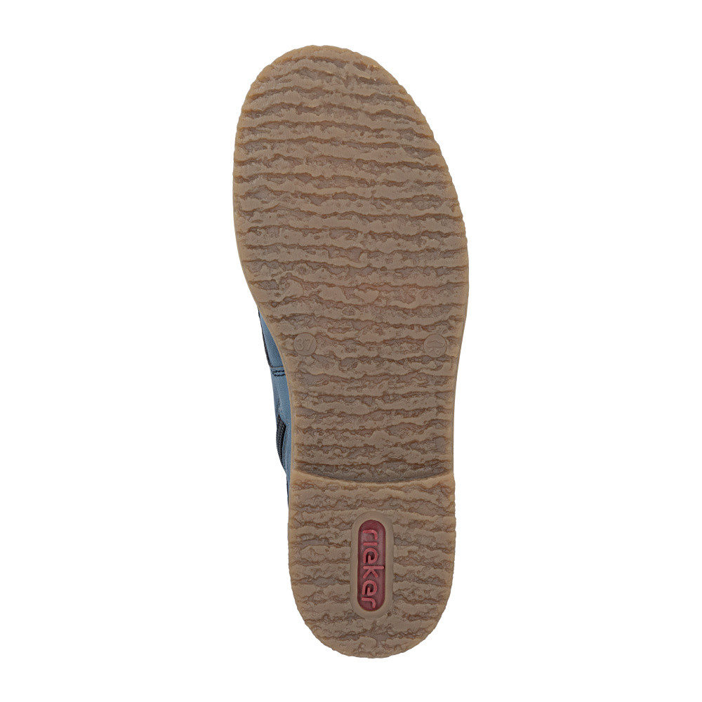 detail Dámská kotníková obuv RIEKER 73570-14 modrá W5