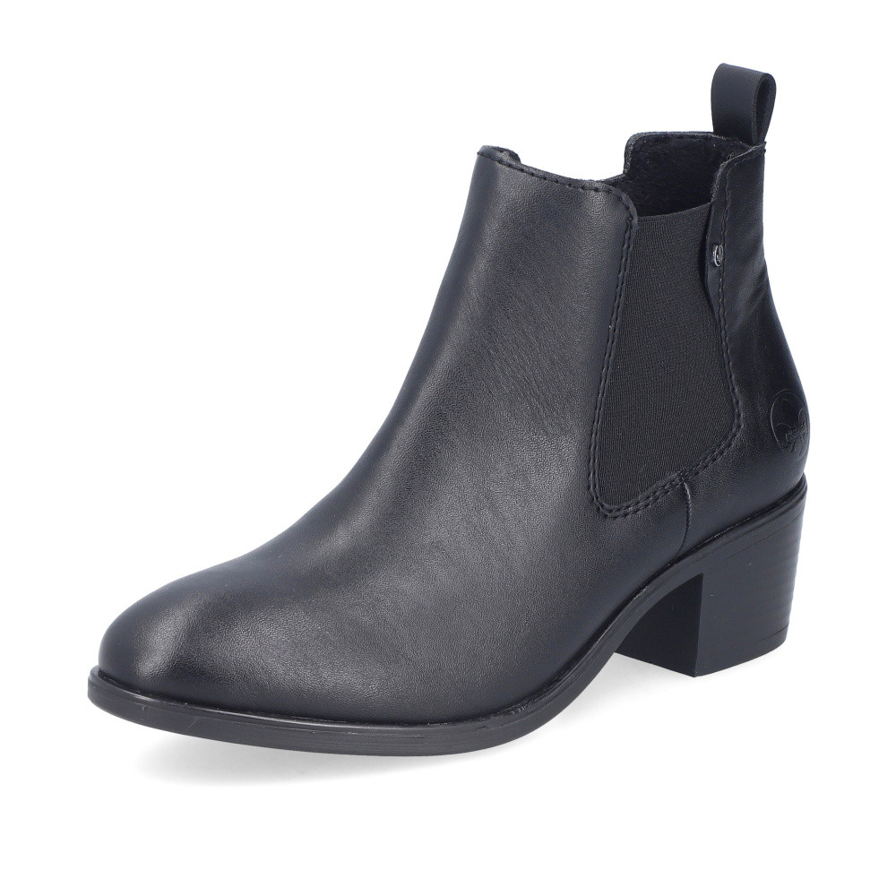 detail Dámská kotníková obuv RIEKER 73971-00 černá W5