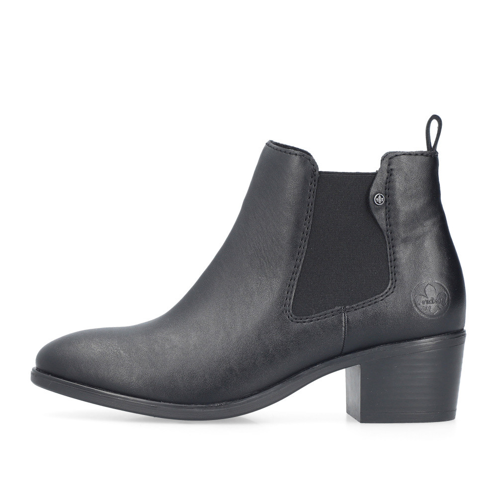 detail Dámská kotníková obuv RIEKER 73971-00 černá W5