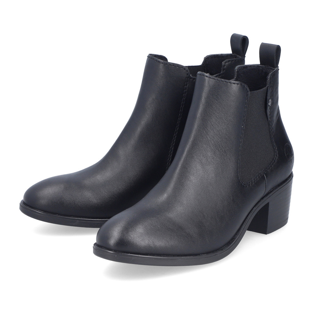 detail Dámská kotníková obuv RIEKER 73971-00 černá W5