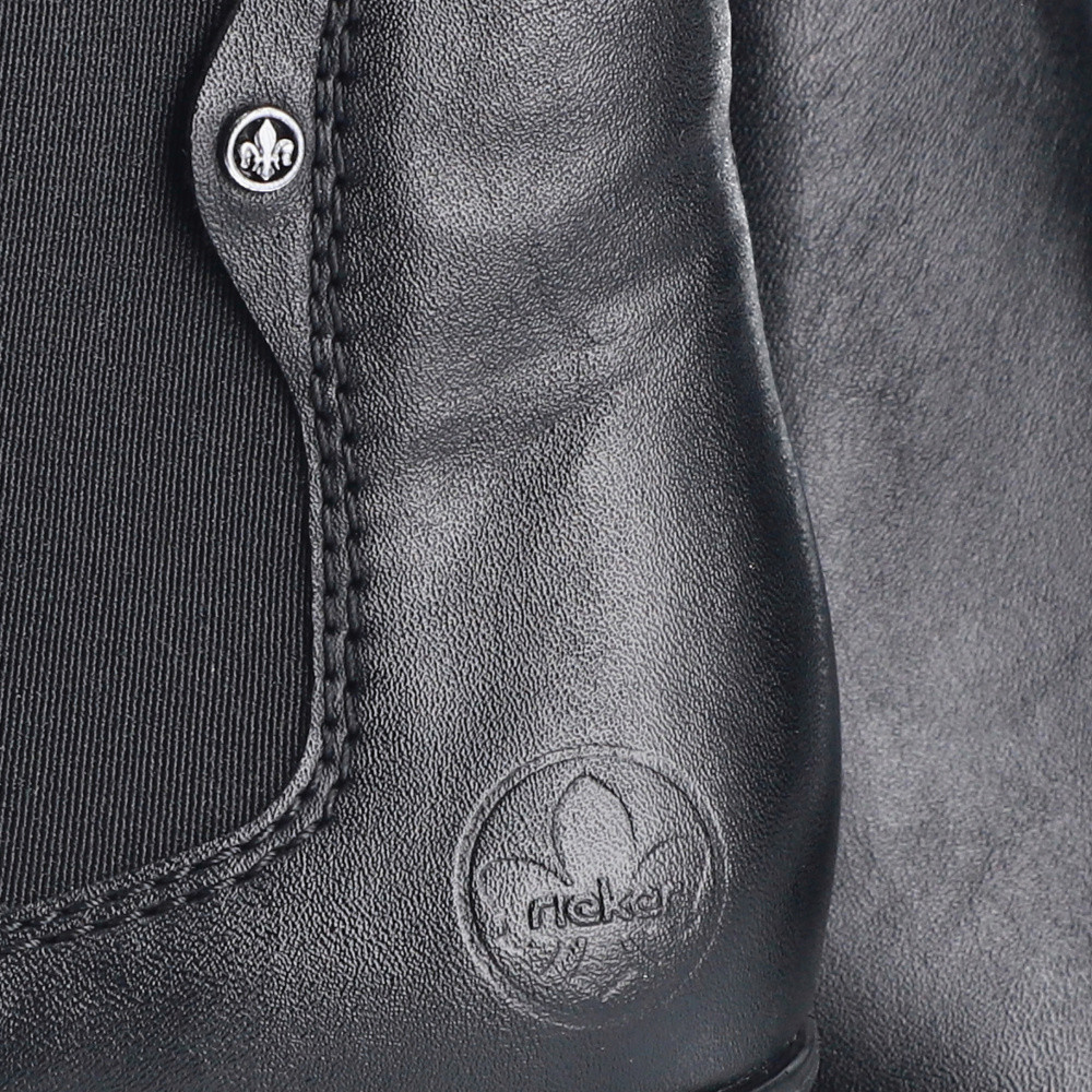 detail Dámská kotníková obuv RIEKER 73971-00 černá W5