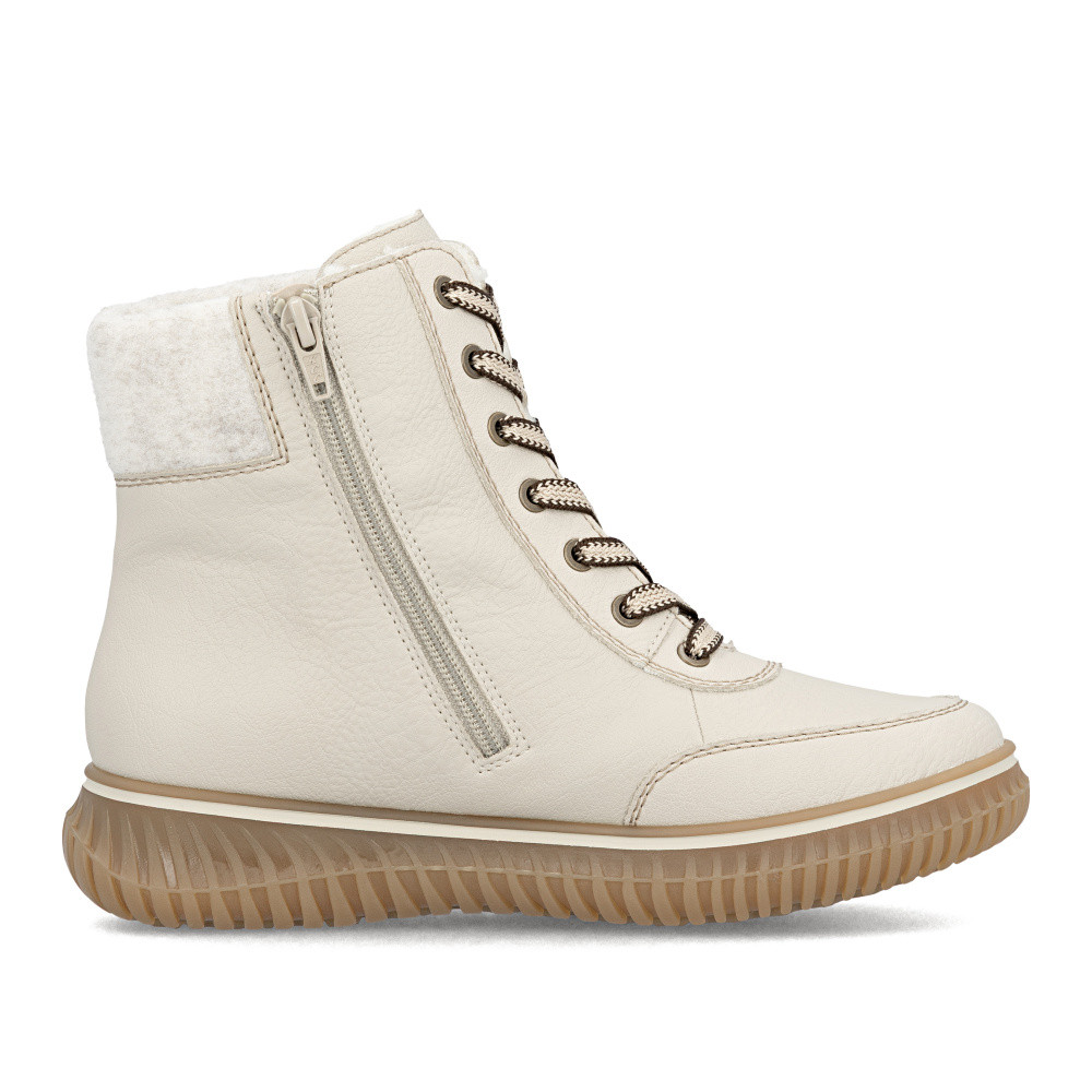 detail Dámská kotníková obuv RIEKER 74205-60 béžová W5