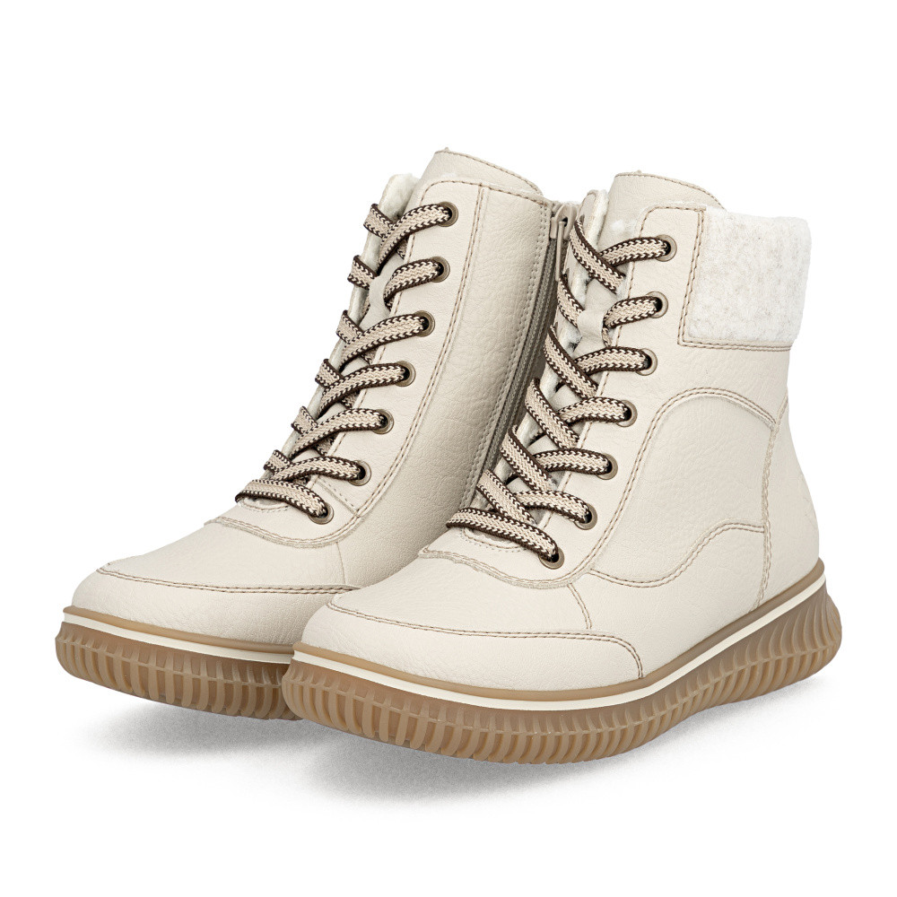 detail Dámská kotníková obuv RIEKER 74205-60 béžová W5