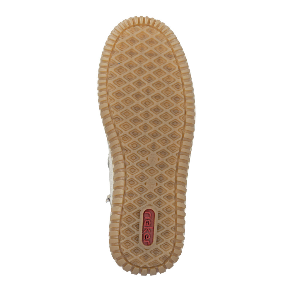 detail Dámská kotníková obuv RIEKER 74205-60 béžová W5