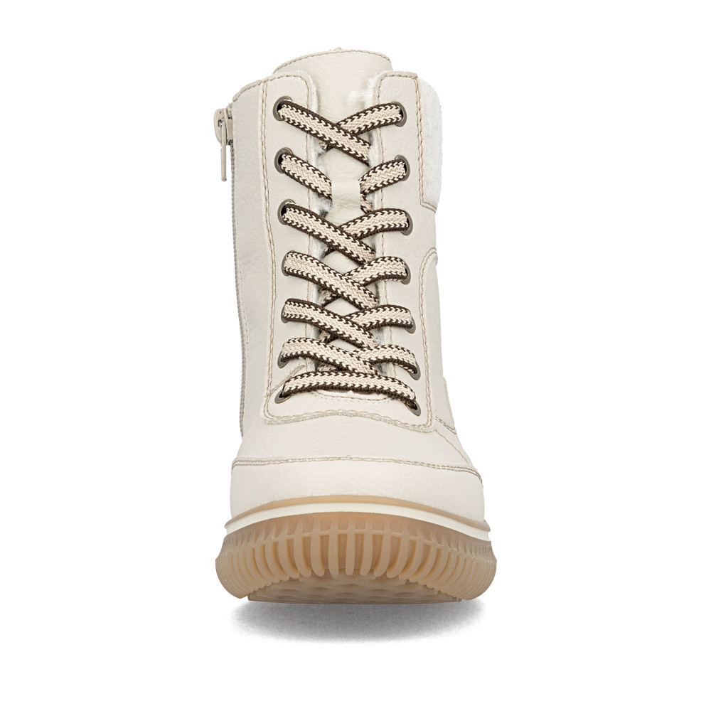 detail Dámská kotníková obuv RIEKER 74205-60 béžová W5